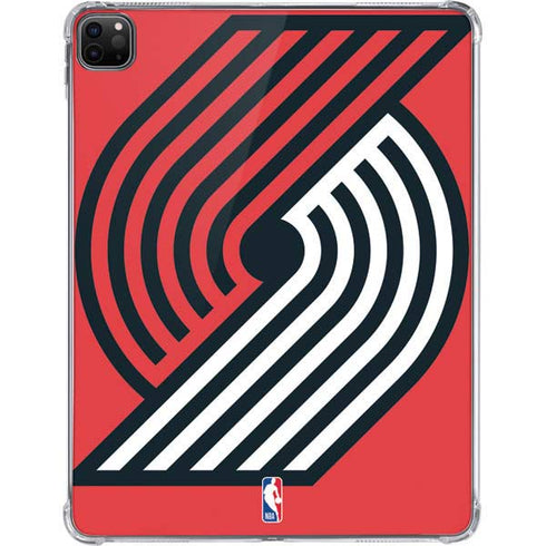 NBA Portland Trail Blazers Large Logo iPad Pro 11in (2024) Clear Case
